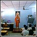 Swamishri with Students