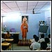 Swamishri with Students