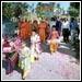 Welcoming Swamishri