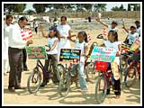BAPS Kids News - Environmental Awareness Cycle Rally, Surat