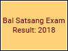 Bal Satsang Exams Results - March 2018