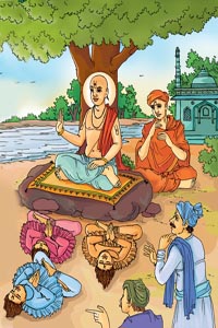 Maharaj’s Divine Glance on the Children 