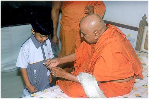 With Swamishri 48