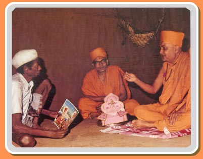 Swamishri wins a heart