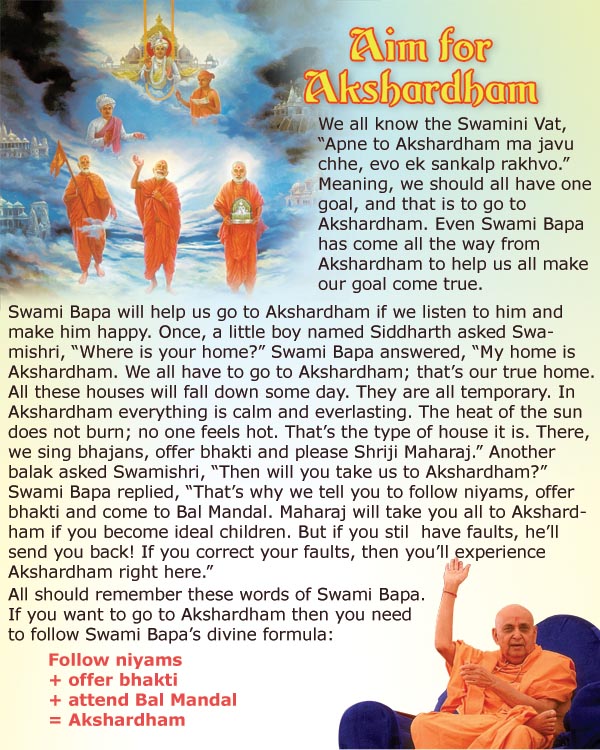 Aim for Akshardham