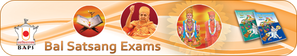 BAPS Kidz News Bal Satsang Exam Result 2012 BAPS Kidz News Bal Satsang Exam Result 2012